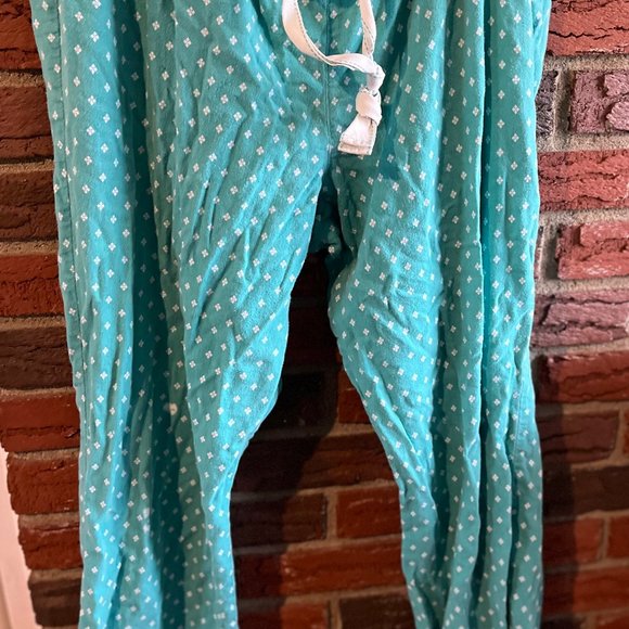 Old Navy Intimates & Sleepwear Old Navy Green And White Xl Pj Pants